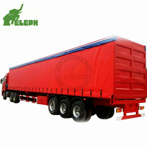 Semirimorchio a 3 Assi con Tenda Laterale Tipo Box per Trasporto Merci a <span class=keywords><strong>Prezzo</strong></span> di Fabbrica - Product Image 6