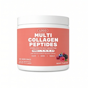 Poudre de suppléments protéinés multi-collagènes (types I, II, III, V) pour une <span class=keywords><strong>nutrition</strong></span> saine, antioxydante et éclaircissante pour la peau - Product Image 1