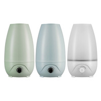Humidificateur ultrasonique silencieux en plastique pour la maison, capacité 2,6-4,0 L, diffuseur d'aromathérapie pour étudiants, bruit de 36 dB, climatisation, chauffage