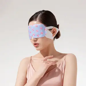 Sleep Mask Eye Mask Blindfold with Double Graphene Filling and Elastic Strap for Full Night's Sleep, Travel and Nap