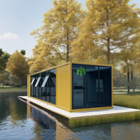 Mini café conteneur mobile personnalisé en gros, épicerie préfabriquée 20 pieds 40 pieds