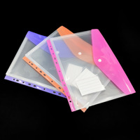 Classeurs à anneaux A4 format lettre avec pochettes, classeurs transparents, enveloppes en plastique pour documents avec étiquette