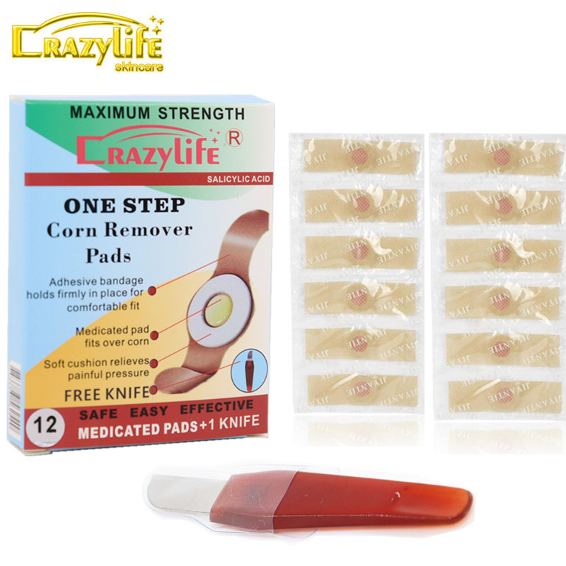 12 шт./лот средство для удаления мозолей, старый кокон, шип для ног, кукурузная паста, детоксикационные подушечки для ног, патчи, уход за ногами