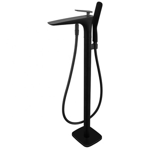 Robinet <span class=keywords><strong>de</strong></span> remplissage <span class=keywords><strong>de</strong></span> baignoire à montage au sol pour salle <span class=keywords><strong>de</strong></span> bain Robinets mélangeurs d'eau chaude et froide avec robinet <span class=keywords><strong>de</strong></span> baignoire pour douche à main - Product Image 6