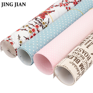 Tissu PVC artisanal léger et facile à installer, motif personnalisé minimaliste moderne, fleur de prunier chinoise, résistant à l'humidité - Product Image 2