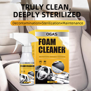 Limpiador <span class=keywords><strong>de</strong></span> Espuma Multiusos para Interiores <span class=keywords><strong>de</strong></span> Automóviles, Compatible con Fábrica OEM, para Limpiar y Lavar Automóviles, <span class=keywords><strong>Asientos</strong></span> <span class=keywords><strong>de</strong></span> Cuero, Volante, Personalizado - Product Image 2