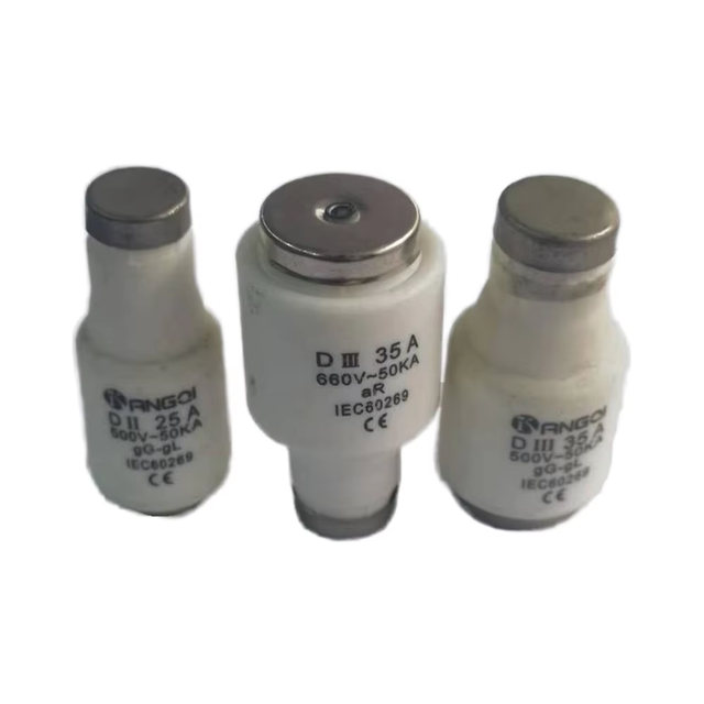 D Type High-Breaking Capacity Ceramic Fuse Link Screw Type DIII