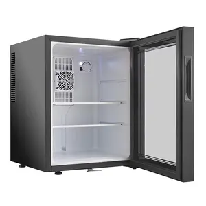 Mini frigorifero portatile della barra della porta di vetro di raffreddamento ad aria all'ingrosso 30L per la casa