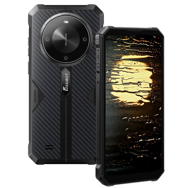 Fossibot Smartphone F105 Rugged Phone IP68/69K Water-proof Shock-proof Phone Octa-core Processor 10300mAh Battery Durable Use