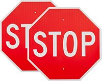 Impression sérigraphique, matériau réfléchissant de 10 ans, micro-prismatique, panneau de signalisation routière d'avertissement, réflecteur, autocollant de sécurité, panneau de signalisation routière