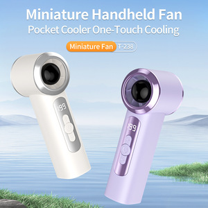 Ventilador de Mano Recargable de Alta Velocidad, Turbo Jet, Sin Aspas, Mini Enfriador de Aire Portátil, Ventilador USB - Product Image 3