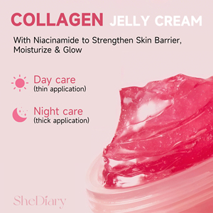 Kem dưỡng da collagen dạng thạch Hàn Quốc bán buôn, chứa Niacinamide, tăng cường hàng rào bảo vệ da, dưỡng ẩm và làm sáng da - Product Image 4