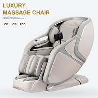 Fauteuil de massage corporel complet OEM ODM avec mécanisme SL Track 3D, massage par airbag, commande vocale et chargement sans fil