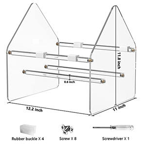 Support de stockage de disques vinyles, support de stockage de disques vinyles en acrylique, support de rangement de CD transparent pour albums simples et Gatefold - Product Image 2