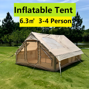 Carpa Inflable Premium de 6.3 m², Fácil de Instalar, Impermeable, de Tela Oxford, para Campamento Familiar, Glamping, Portátil y de Lujo - Product Image 1