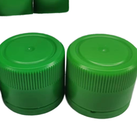 Capuchon à vis anti-effraction en plastique PP noir de 31,5 mm et bouchon verseur pour bouteilles en verre d'olive