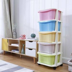 Ecologisch verantwoorde plastic babykast met 5 laden voor kinderen - Product Image 2
