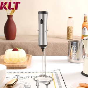 Espumador de Leche Inalámbrico Automático Portátil KLT Factory, Accesorio para Café, Espumador de Proteínas Duradero - Product Image 1