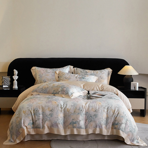 Juego de funda de almohada y sábana blanda Tencel Lyocell 100% de fábrica <span class=keywords><strong>Sndon</strong></span> - Product Image 1