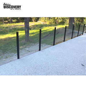 מעקה מעקה זכוכית בטיחות מעקה אלומיניום מעקה למרפסת וגרם מדרגות הרכבה בקלות - Product Image 6