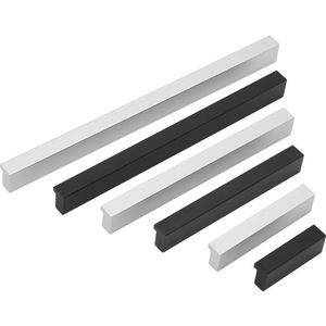 Aluminum Alloy T-Shaped Cabinet Drawer Handles Silver Minimalist Design Durable Furniture Handle - Product Image 3