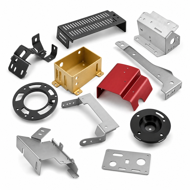 Custom Laser Cut Aluminum 6061/7075 Plates for CNC Machining and Mechanical Parts - Rapid Metal Prototyping Service