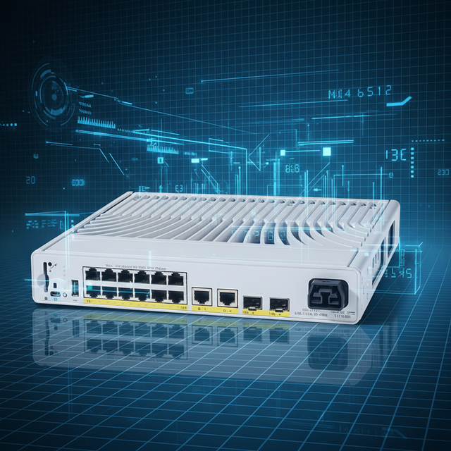 C9300-24t-e 24 Port Managed Gigabit Network Switch C9300-24t-e Enterprise in stock