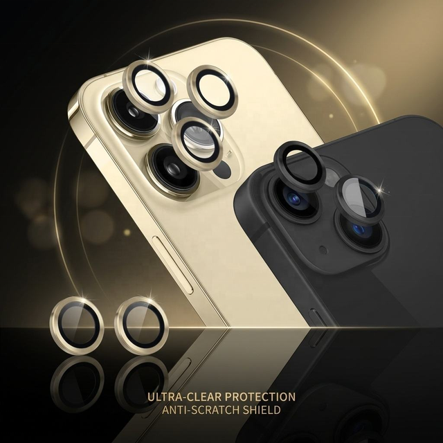 Lens Protector Camera Full Cover Metal 95% Transmittance Anti Drop Tempered Glass 9H AR AF for iPhone 14 15 16 17 18 Pro Max