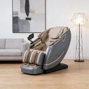 Space Capsule SL <b>Track</b> Massage Chair Full Body Airbags 3D Robotic Arm Home Massager - Product Image 2