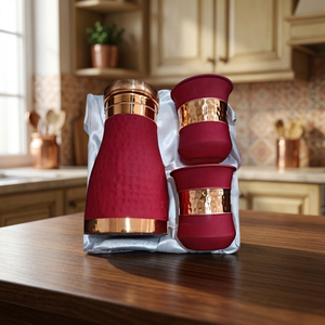 Polish Copper Pot For Drinking BPA Free Dishwasher Safe Eco Friendly Copper Champagne Beer Tumbler Pot Hot Sale Price - Product Image 3