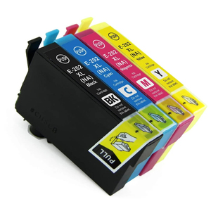 Cartouche d'<span class=keywords><strong>encre</strong></span> pigmentée compatible Premium 4 couleurs 202XL pour imprimante jet d'<span class=keywords><strong>encre</strong></span> Expression Home XP-5100 WorkForce <span class=keywords><strong>WF</strong></span>-<span class=keywords><strong>2860</strong></span> - Product Image 4