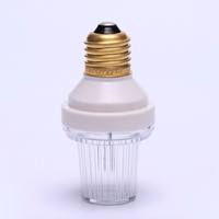 Lampes d'extérieur en plastique étanche E27 B22 E14 Base stroboscopique Led ampoules clignotantes jardin clair 220v 60 80 SMD2835 30000