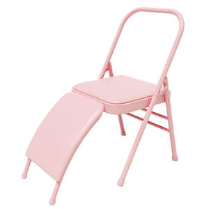 Herramienta <span class=keywords><strong>auxiliar</strong></span> al por mayor adultos masaje metal plegable inversión multifuncional Yoga silla plegable sin espalda - Product Image 4