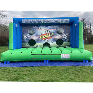 Nouvel arrivage de carnaval, mini pénalité de plein air, <span class=keywords><strong>jeu</strong></span> de tir de football, table humaine gonflable, jeux de football pour enfants et adultes - Product Image 2