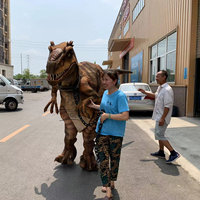 MCS-Cosplay gerçekçi Robot dinozor cadılar bayramı yetişkinler için kostümler