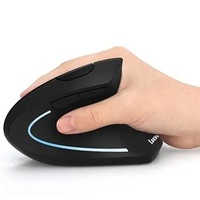 Souris de jeu filaire OEM économique, très vendue, 1600 DPI, pour ordinateur portable, ergonomique, verticale, anti-fatigue