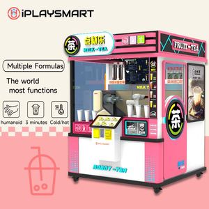 Máquina Expendedora de Té de Burbujas Totalmente Automática, Robot Colaborativo, Brazo Robótico, Robot de Té, Máquina Expendedora de Té de Burbujas con IA, DIY, QR - Product Image 1
