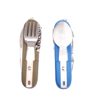 <span class=keywords><strong>Utensilios</strong></span> de <span class=keywords><strong>Cocina</strong></span> Plegables de Acero Inoxidable para Acampar, con Bolsas de Almacenamiento - Product Image 1