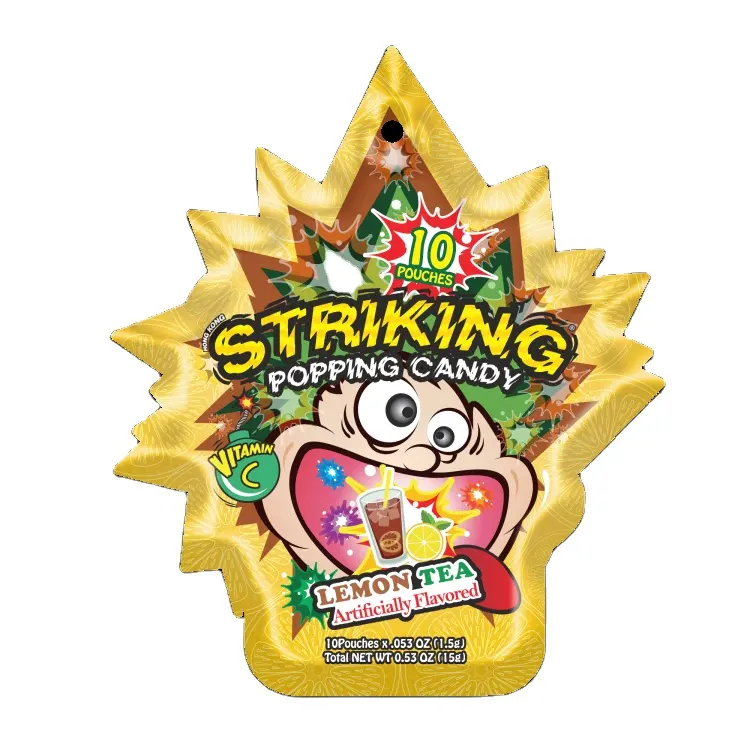 Wholesale Popping Candy Warheads Sour Boom Popping Mini Candy For Sale