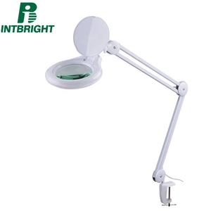 5 Diopter Kính Lúp LED Đầu Tròn Điều Chỉnh Được Thiết Bị Làm Đẹp Đèn Phóng Đại Mặt - Product Image 1