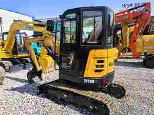 Mini-excavatrice SANY SY26U d'occasion certifiée CE, prix bas, modèles de 2-3 tonnes disponibles, stock mondial, moteur, pompe, EPR_Germany_Packing - Product Image 4