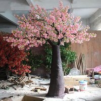 Décoration de mariage, arbre de cerisier artificiel japonais simulé pour la décoration