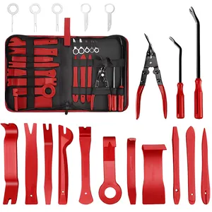 Automobile Interior Vehicle Car Body Car Clip Open Tool Pry 19pcs Trim Removal Tool Set With Storage Bag