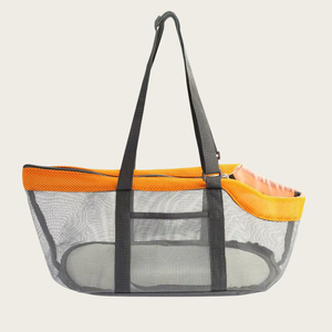 Breathable Mesh <b>Pet</b> Tote Bag Foldable Portable Cat Dog <b>Carrier</b> Bag Lightweight Waterproof <b>Pet</b> Travel Handbag Custom Logo - Product Image 4