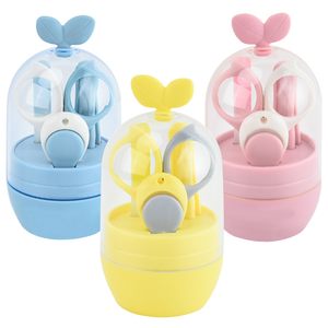 Kit de manucure et pédicure <span class=keywords><strong>pour</strong></span> bébé nouveau-né nourrisson tout-petit Coupe-ongles ciseaux <span class=keywords><strong>lime</strong></span> à ongles et pince à épiler - Product Image 1