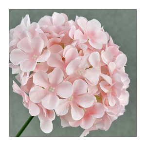 Bunga dekorasi pernikahan buatan sutra dekoratif murah <span class=keywords><strong>Online</strong></span> bunga dekorasi bunga buatan Hydrangea penerimaan bunga buatan - Product Image 5