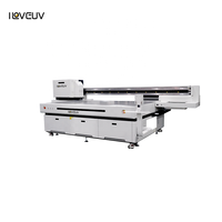 Impresora UV Plana 2513 de 8 Cabezales, Formato Grande 4x8 pies, para Impresión en Acrílico, Vidrio, Madera, Metal, PVC, Cuero, Máquina de Inyección de Tinta UV CMYK W V