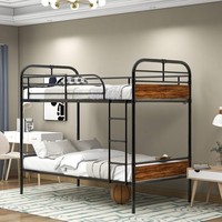 Litera doble de metal barata literas para adultos cama litera