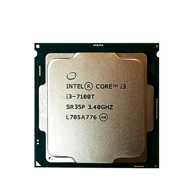 Intel Core I3 7 Series Processor I3-7100T 8100 9100 CPU LGA 1151 3.4ghz 35W Socket Processor New and Used Cpu