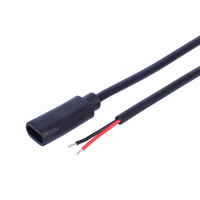 Cable de Carga USB C 5V 3A 15W 22AWG Macho Hembra Tipo C 2 Núcleos de Cable Desnudo con Extremos Abiertos para Instalación DIY Conector USB C para Teléfono y Tablet